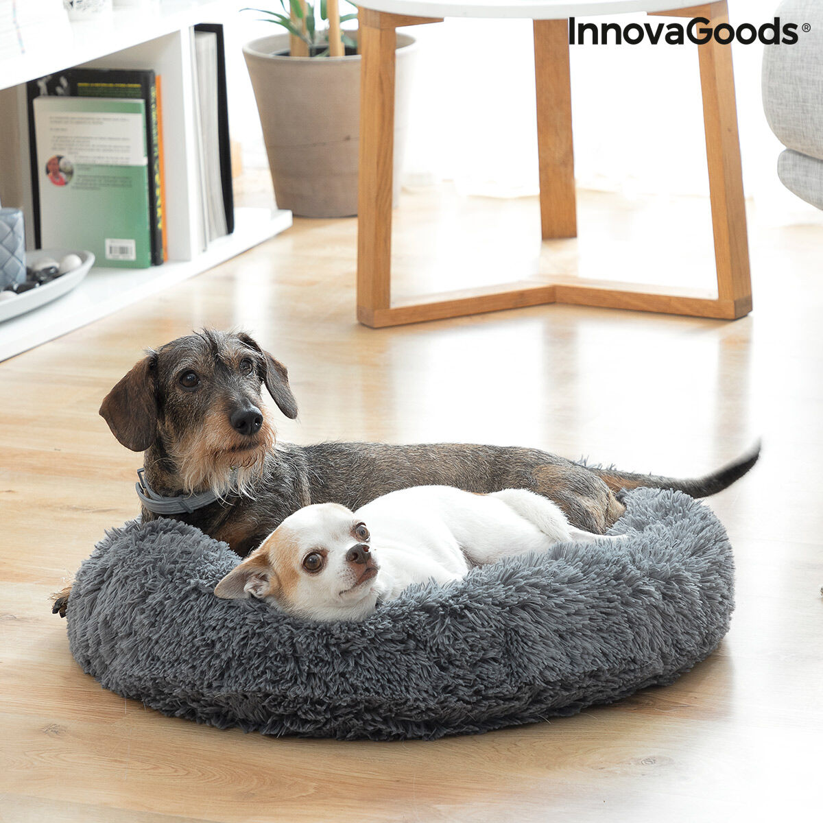 Anti-stress Pet Bed Bepess InnovaGoods Ø 60 cm