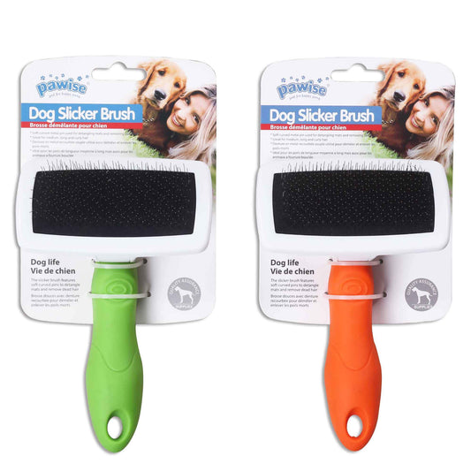 Dog Slicker Brush Medium Cat Pet Undercoat Detangling Long Hair